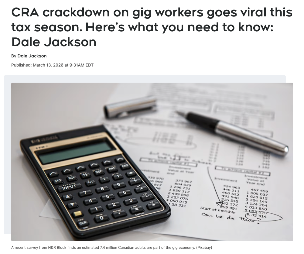 CRA 本报税季加大对自雇从业者审查力度:这些重点你要知道