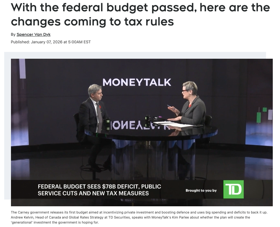 联邦预算通过后:这些税务规则将发生变化