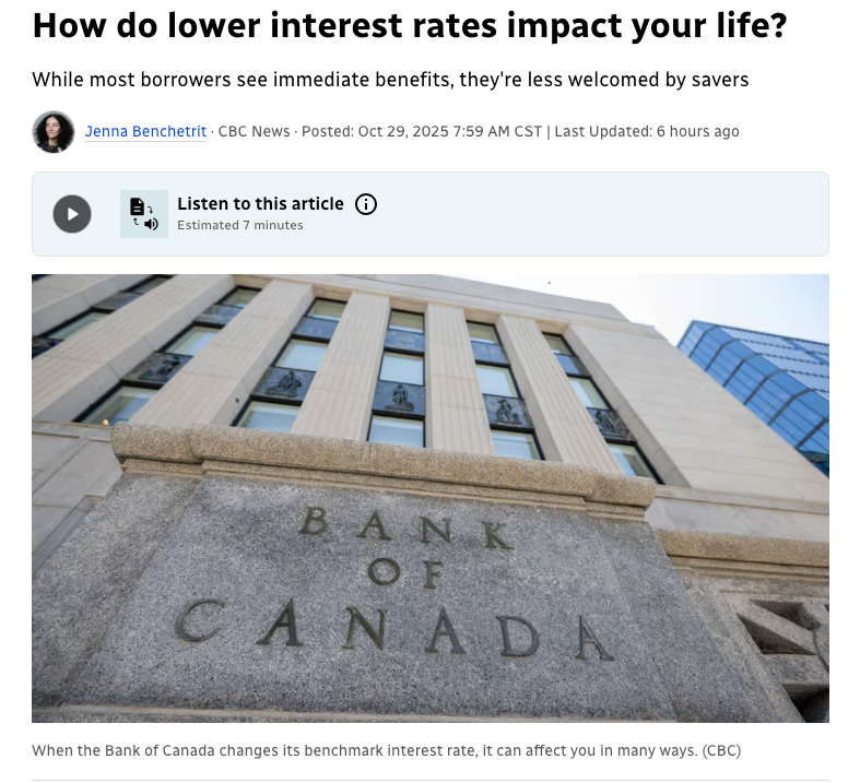 💰 利率下调如何影响你的生活？