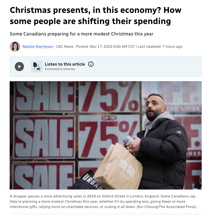 钱包紧缩年代：人们如何重塑圣诞消费？