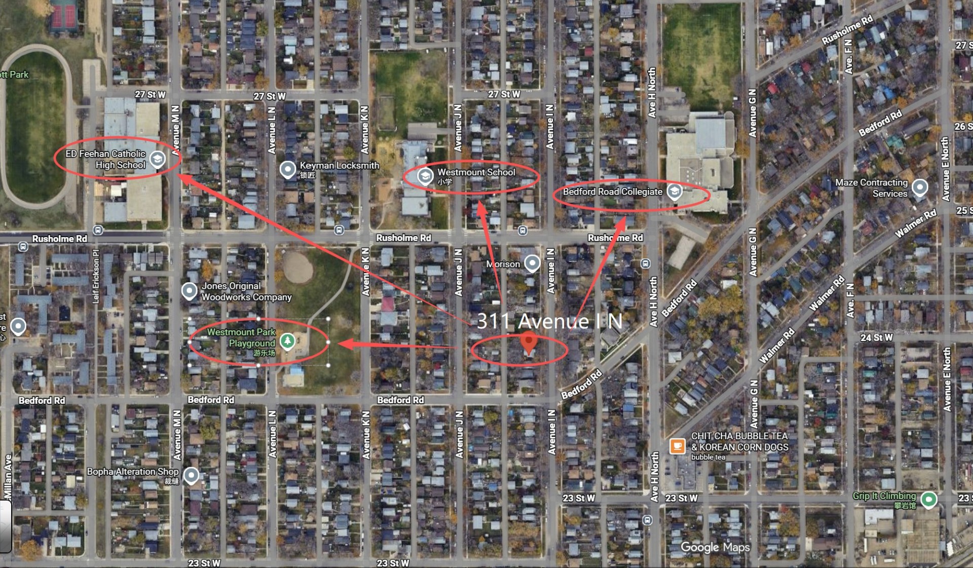 $31万，河西独栋出售，地下室分门出入带厨房+双车库，311 I Avenue N——林与唐地产 - 10