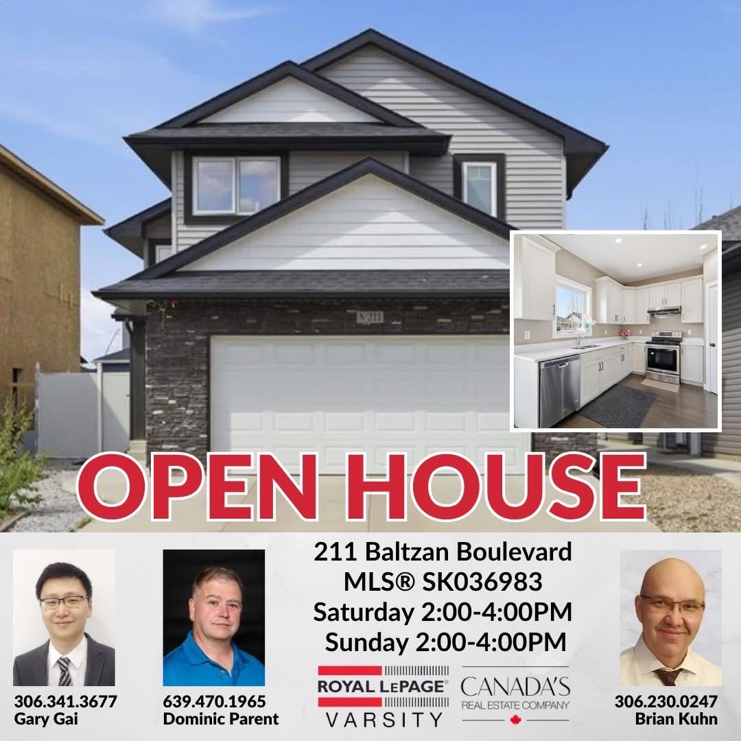 Open House公众开放看房 211 Baltzan Blvd