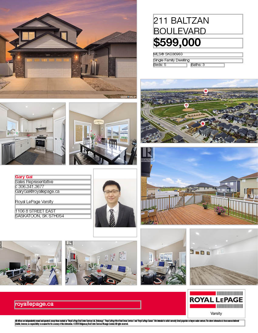 Open House公众开放看房 211 Baltzan Blvd - 2