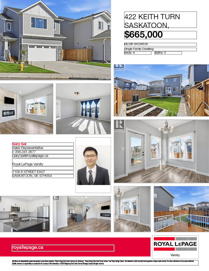🏡【Rosewood 精品学区美宅】422 Keith Tur