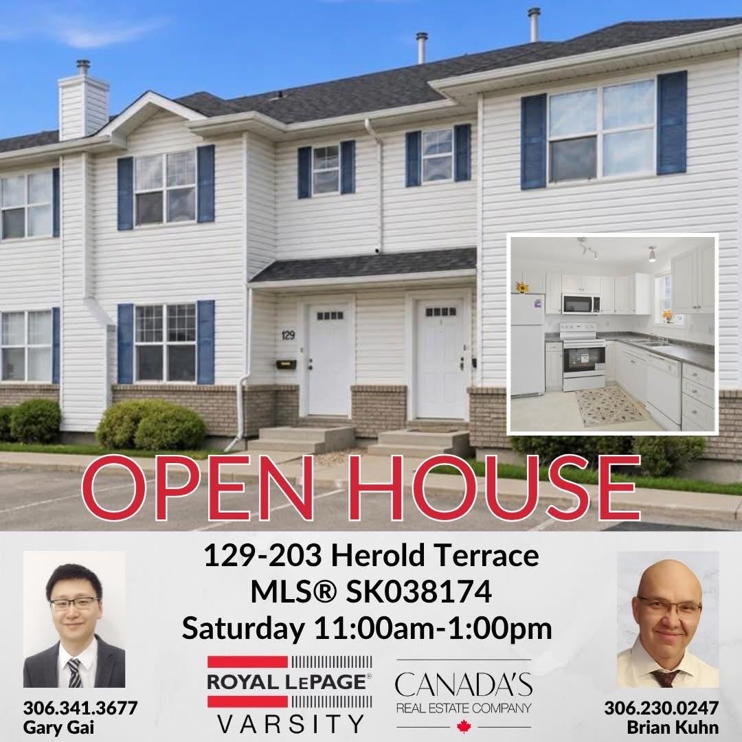 Open House公开看房 129-203 Herold Terr