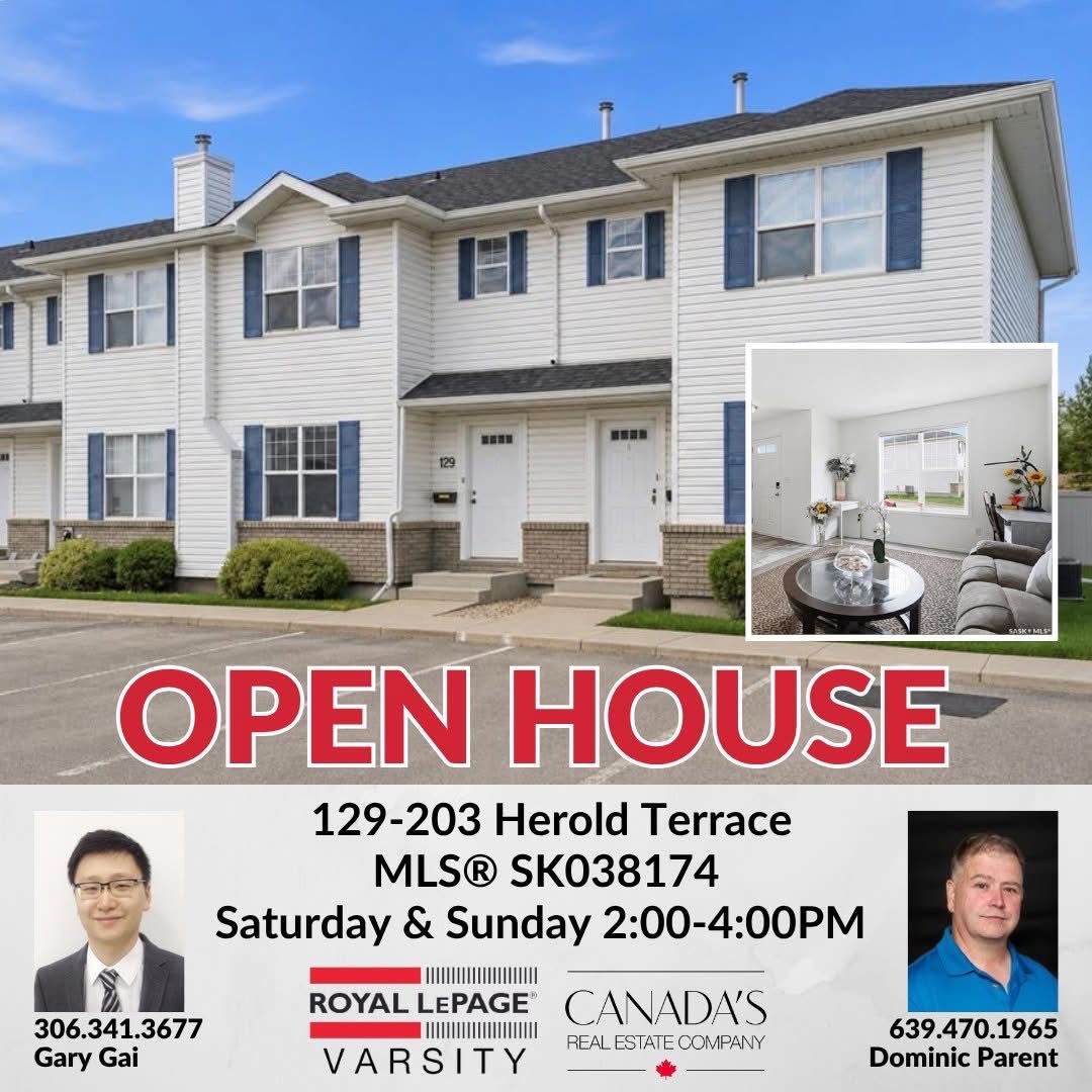 Open House公开看房 129-203 Herold Terr