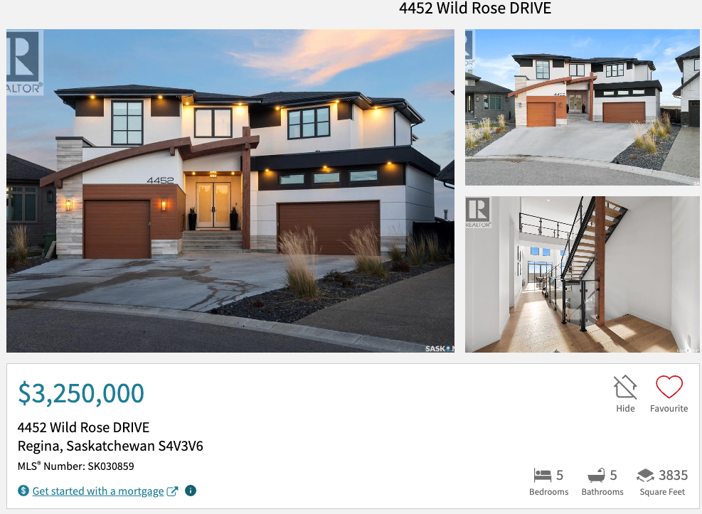 Regina 和 Saskatoon 目前最贵的房屋挂牌一览
