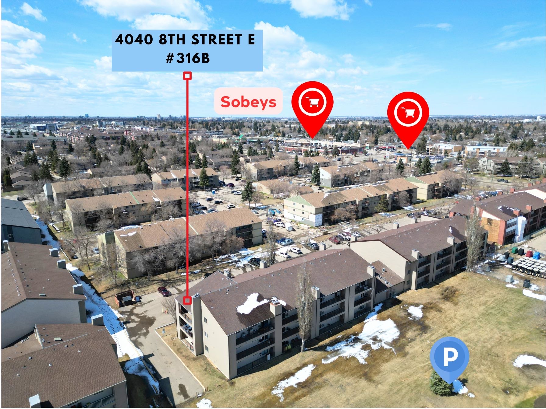 八街顶楼公寓出售——4040 8th St.E#316B——林 - 3